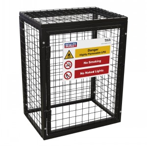 Sealey Gas Cylinder Safety Cage - 2 x 19KG Bottles